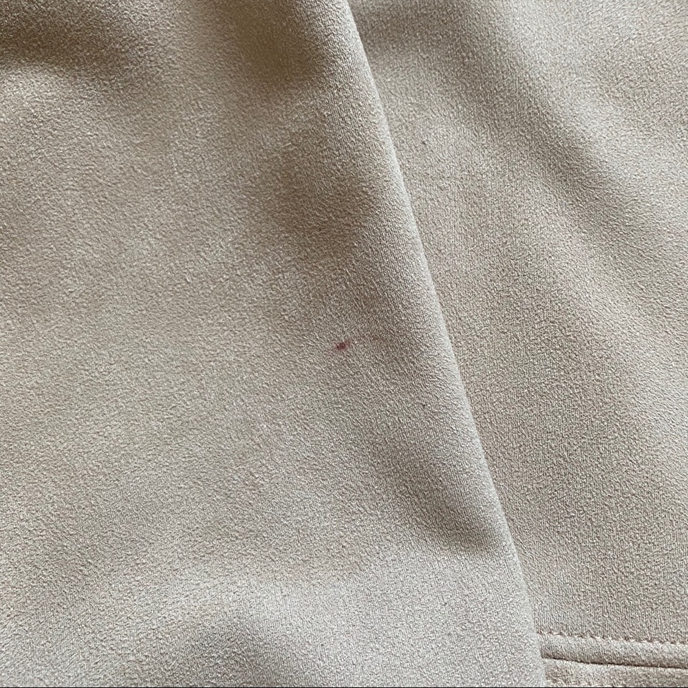 Zara Faux Suede Jacket Trench - Picture 9 of 10